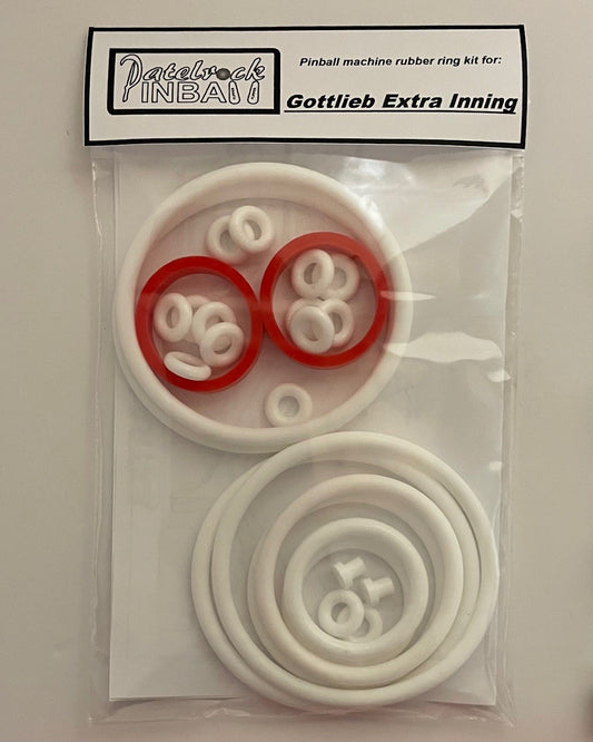 Gottlieb Extra Inning Pinball Machine Rubber Ring Kit