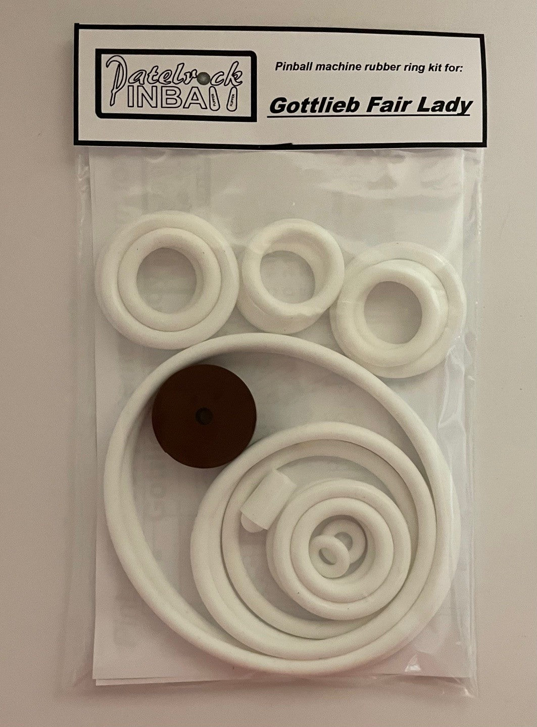 Gottlieb Fair Lady Pinball Machine Rubber Ring Kit