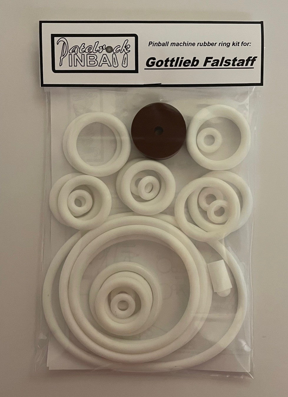 Gottlieb Falstaff Pinball Machine Rubber Ring Kit