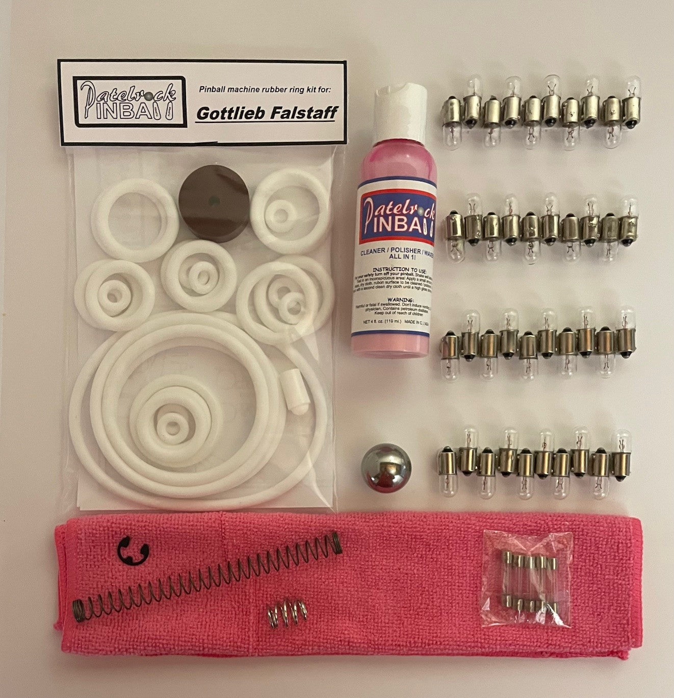 Gottlieb Falstaff Pinball Machine Maintenance Kit