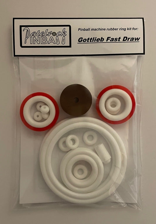 Gottlieb Fast Draw Pinball Machine Rubber Ring Kit