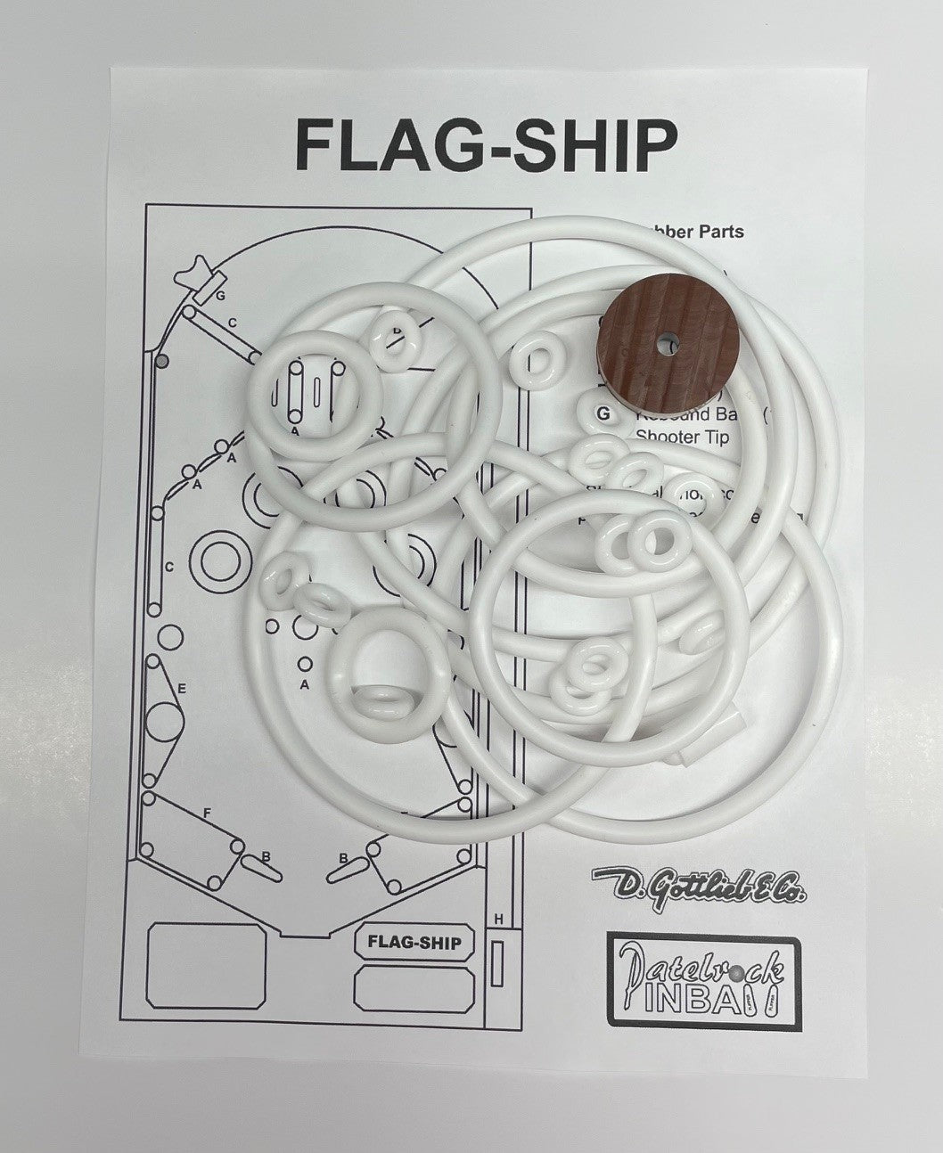 Gottlieb Flag-Ship Pinball Machine Maintenance Kit