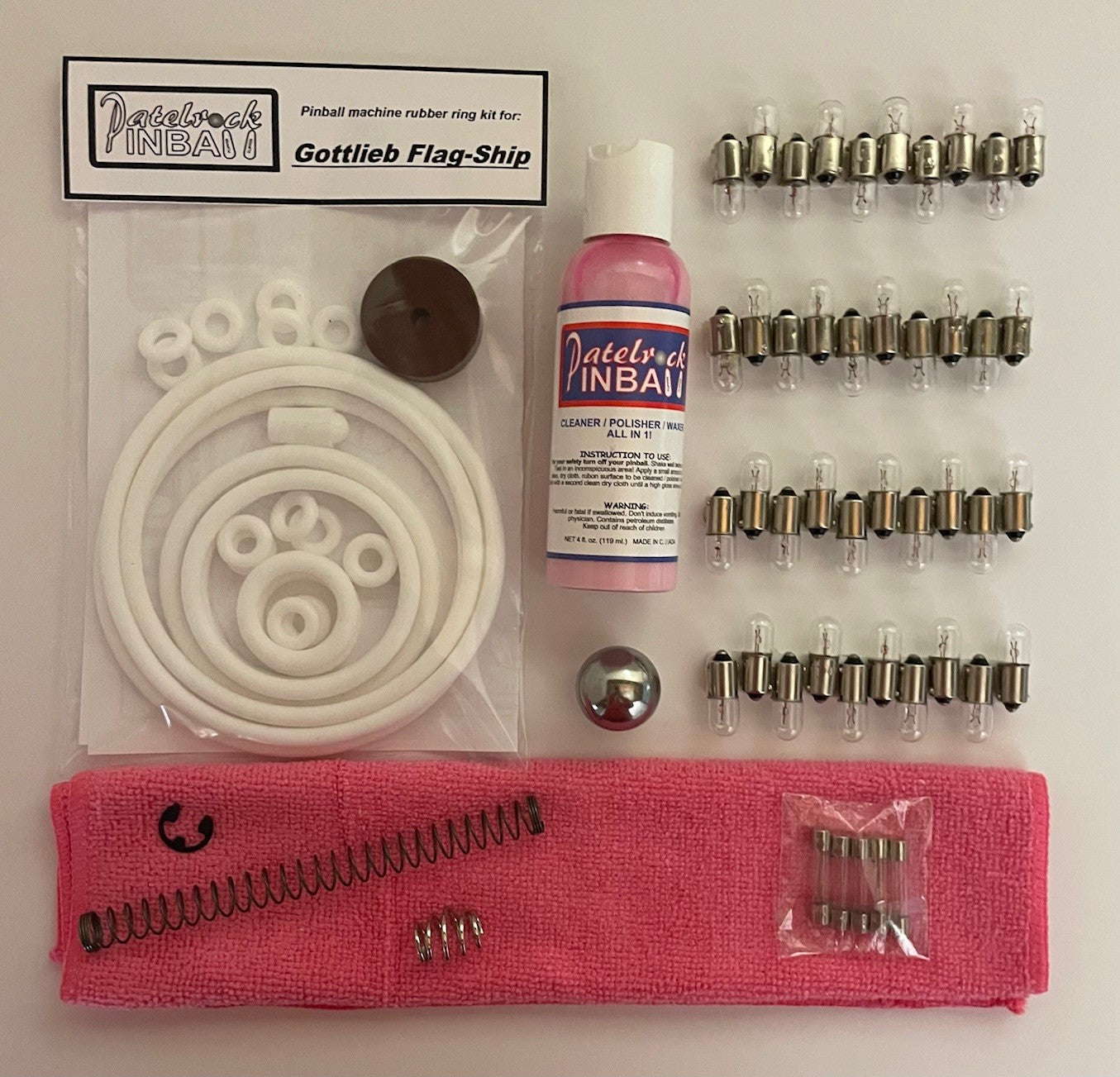 Gottlieb Flag-Ship Pinball Machine Maintenance Kit