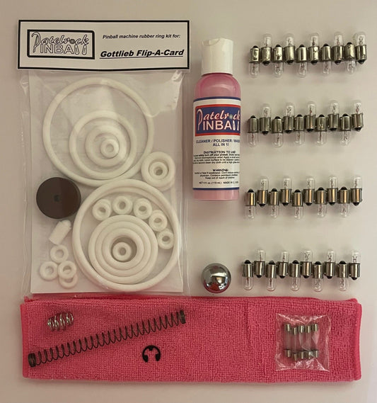Gottlieb Flip A Card Pinball Machine Maintenance Kit