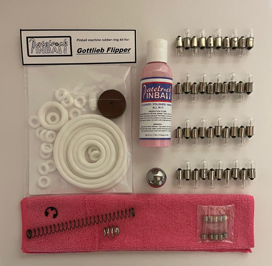 Gottlieb Flipper Pinball Machine Maintenance Kit