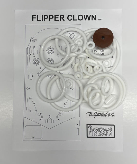 Gottlieb Flipper Clown Pinball Machine Maintenance Kit