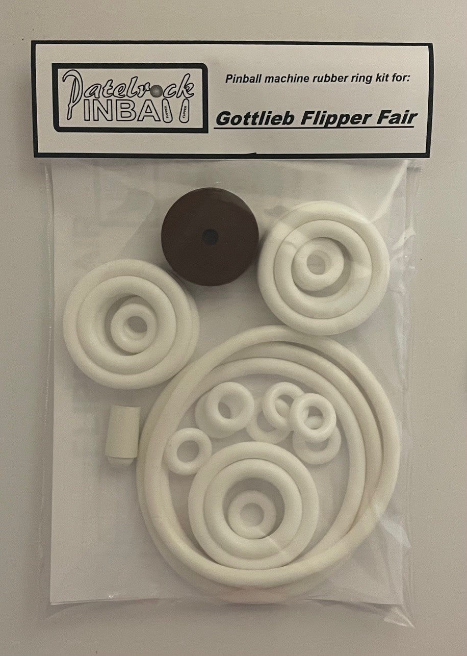 Gottlieb Flipper Fair Pinball Machine Rubber Ring Kit