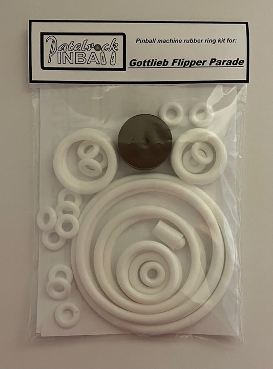 Gottlieb Flipper Parade Pinball Machine Rubber Ring Kit