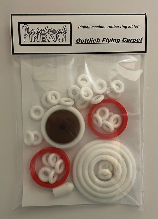Gottlieb Flying Carpet Pinball Machine Rubber Ring Kit