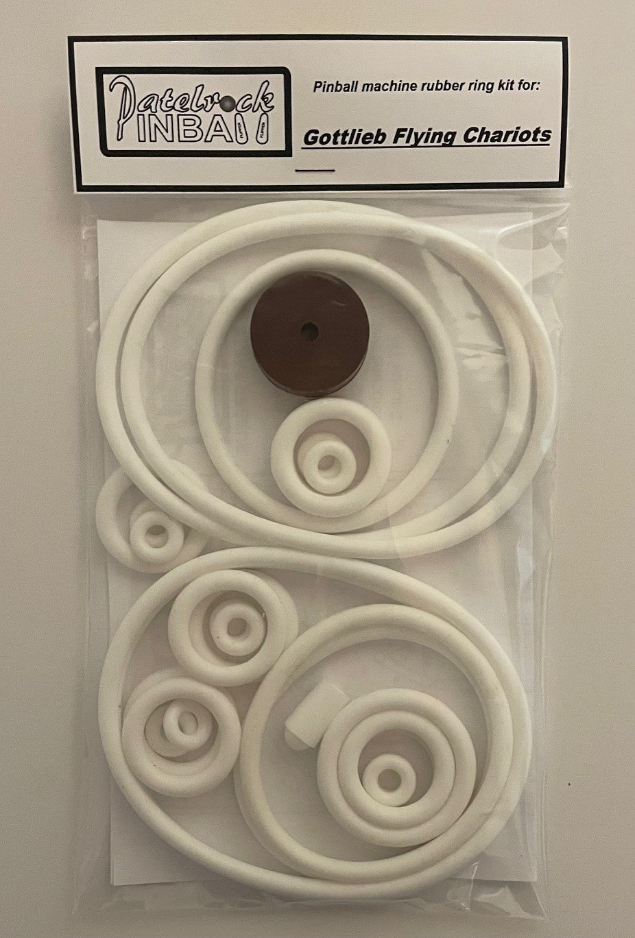 Gottlieb Flying Chariots Pinball Machine Rubber Ring Kit