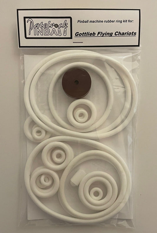 Gottlieb Flying Chariots Pinball Machine Rubber Ring Kit