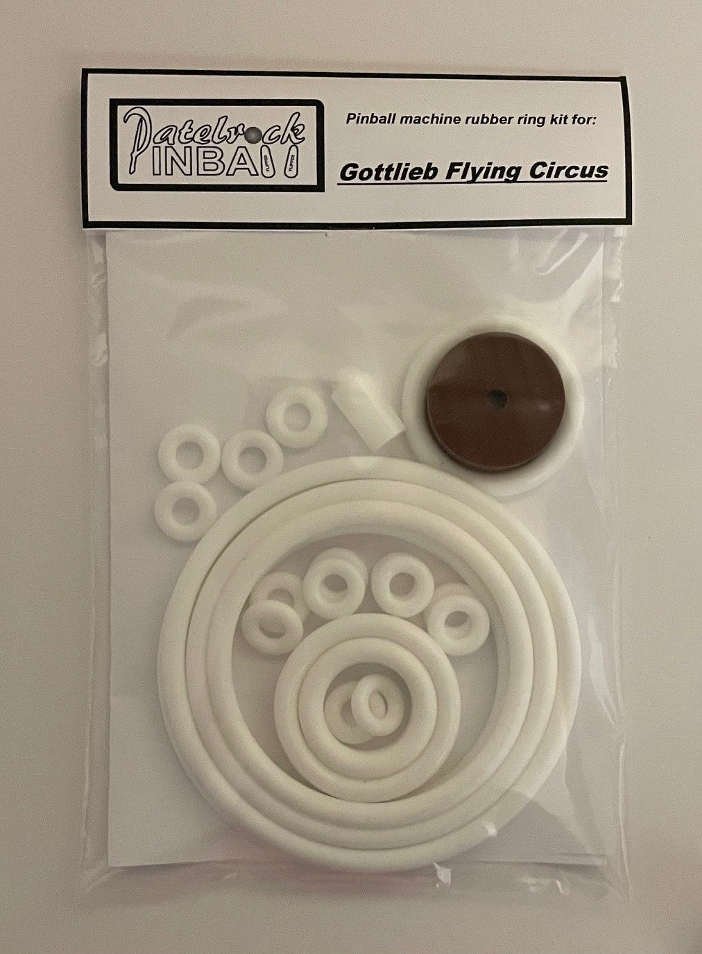 Gottlieb Flying Circus Pinball Machine Rubber Ring Kit