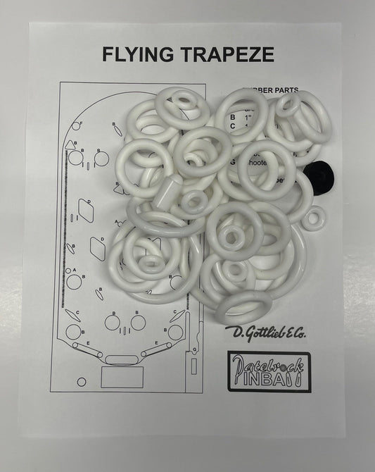 Gottlieb Flying Trapeze Pinball Machine Rubber Ring Kit