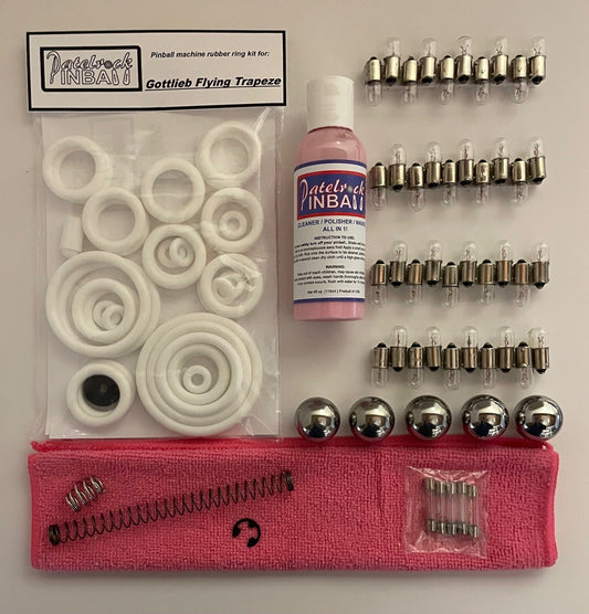 Gottlieb Flying Trapeze Pinball Machine Maintenance Kit