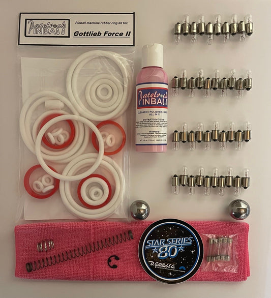 Gottlieb Force II Pinball Machine Maintenance Kit