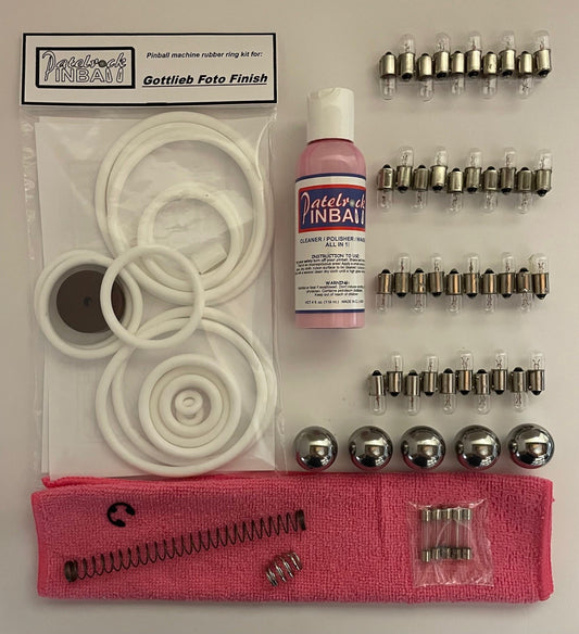 Gottlieb Foto Finish Pinball Machine Maintenance Kit