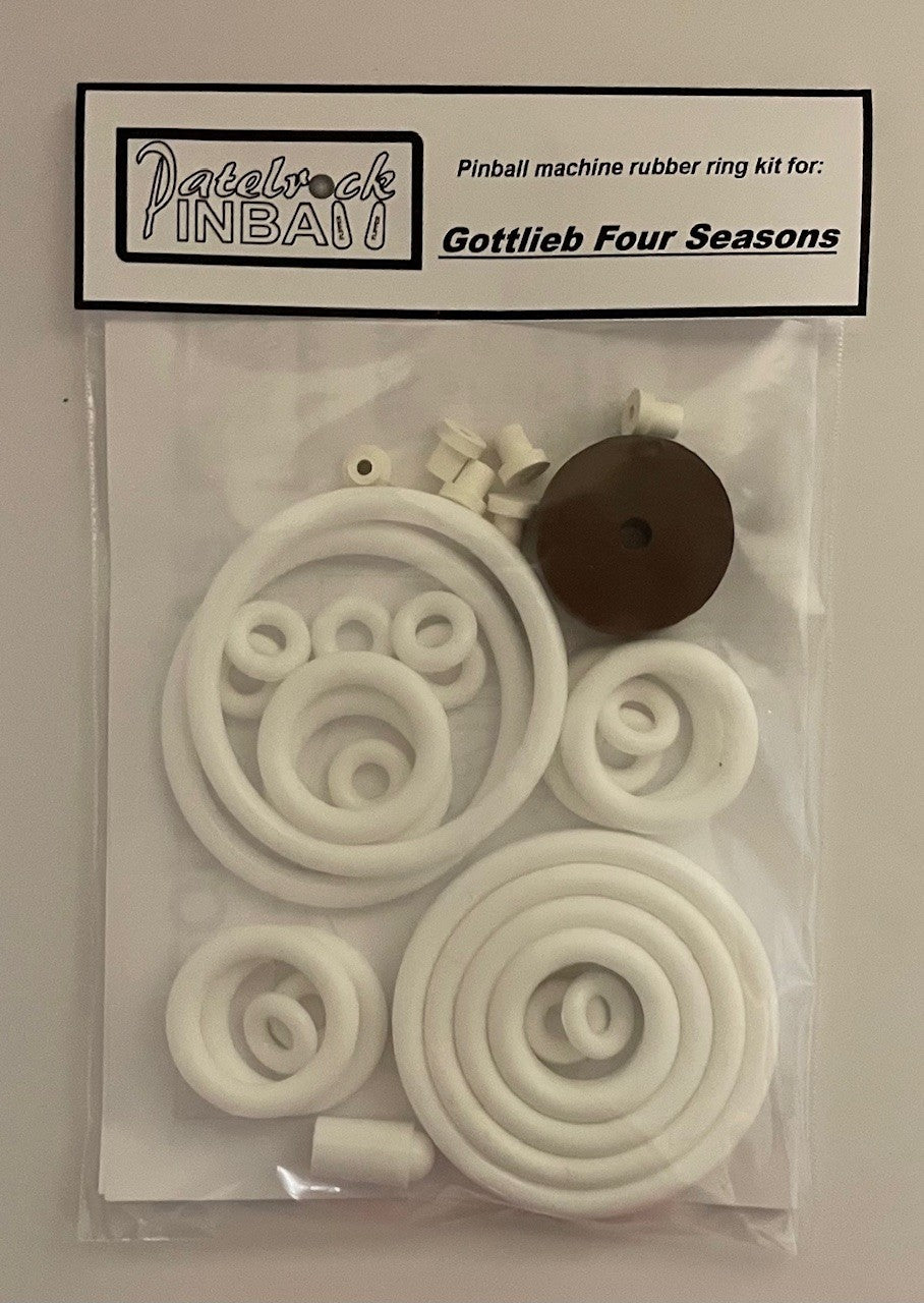 Gottlieb Four Seasons Pinball Machine Rubber Ring Kit