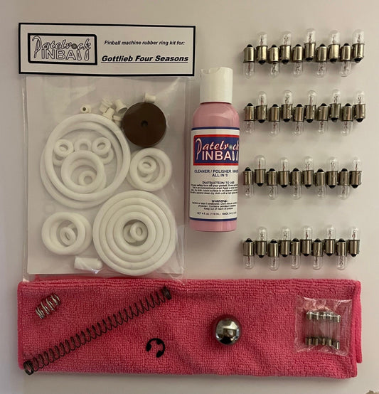 Gottlieb Four Seasons Pinball Machine Maintenance Kit