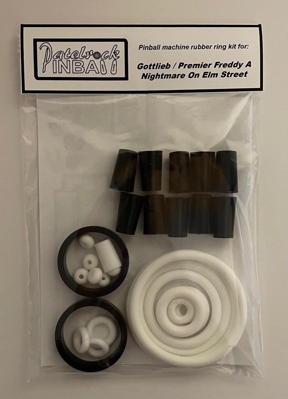 Gottlieb Freddy A Nightmare on Elm Street Pinball Machine Rubber Ring Kit