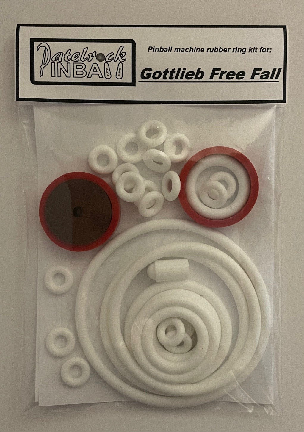 Gottlieb Free Fall Pinball Machine Rubber Ring Kit