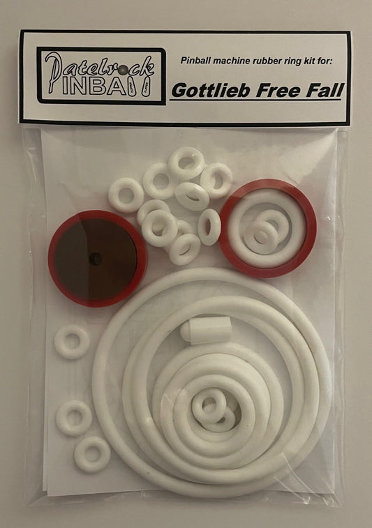 Gottlieb Free Fall Pinball Machine Rubber Ring Kit