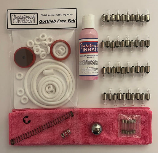 Gottlieb Free Fall Pinball Machine Maintenance Kit