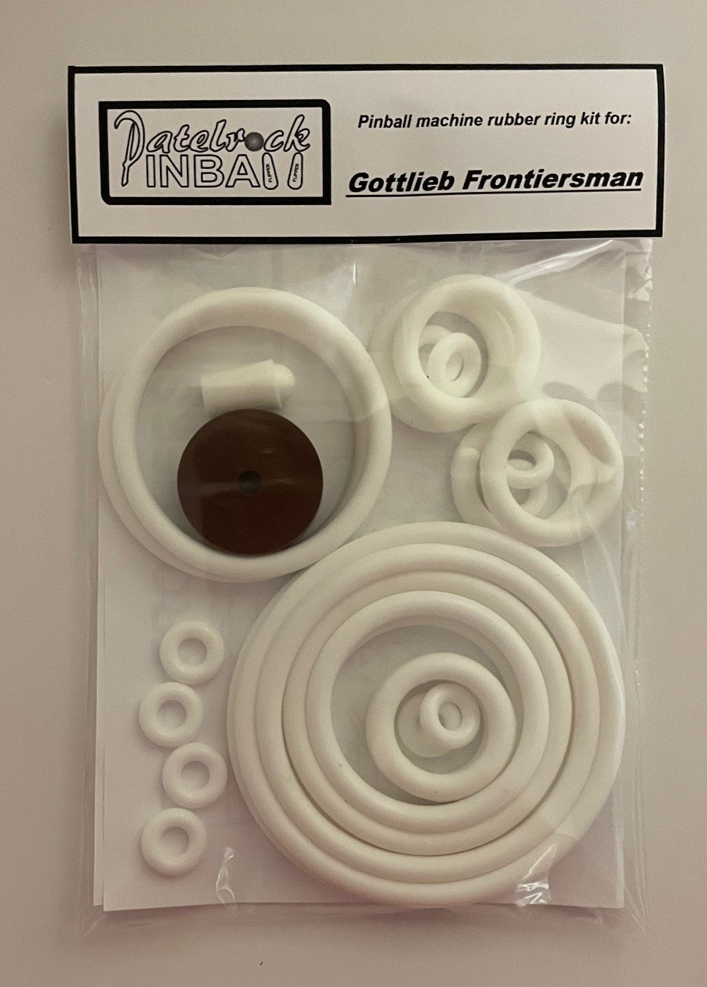 Gottlieb Frontiersman Pinball Machine Rubber Ring Kit