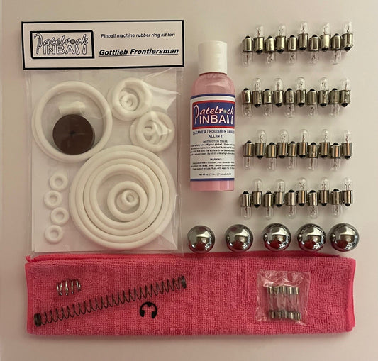 Gottlieb Frontiersman Pinball Machine Maintenance Kit