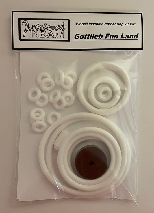 Gottlieb Fun Land Pinball Machine Rubber Ring Kit