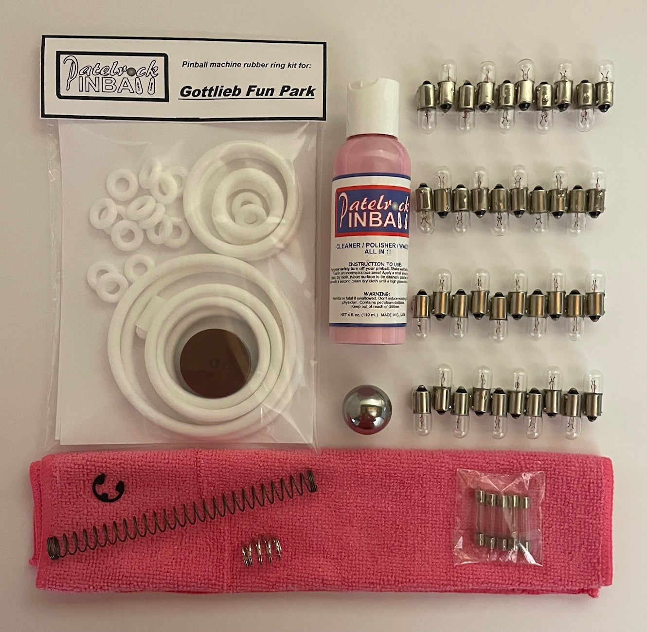 Gottlieb Fun Park Pinball Machine Maintenance Kit