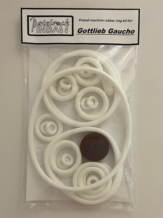 Gottlieb Gaucho Pinball Machine Rubber Ring Kit