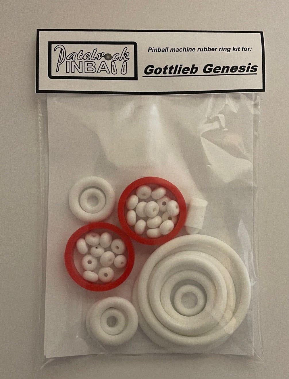 Gottlieb Genesis Pinball Machine Rubber Ring Kit