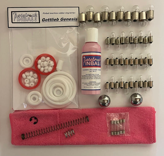 Gottlieb Genesis Pinball Machine Maintenance Kit