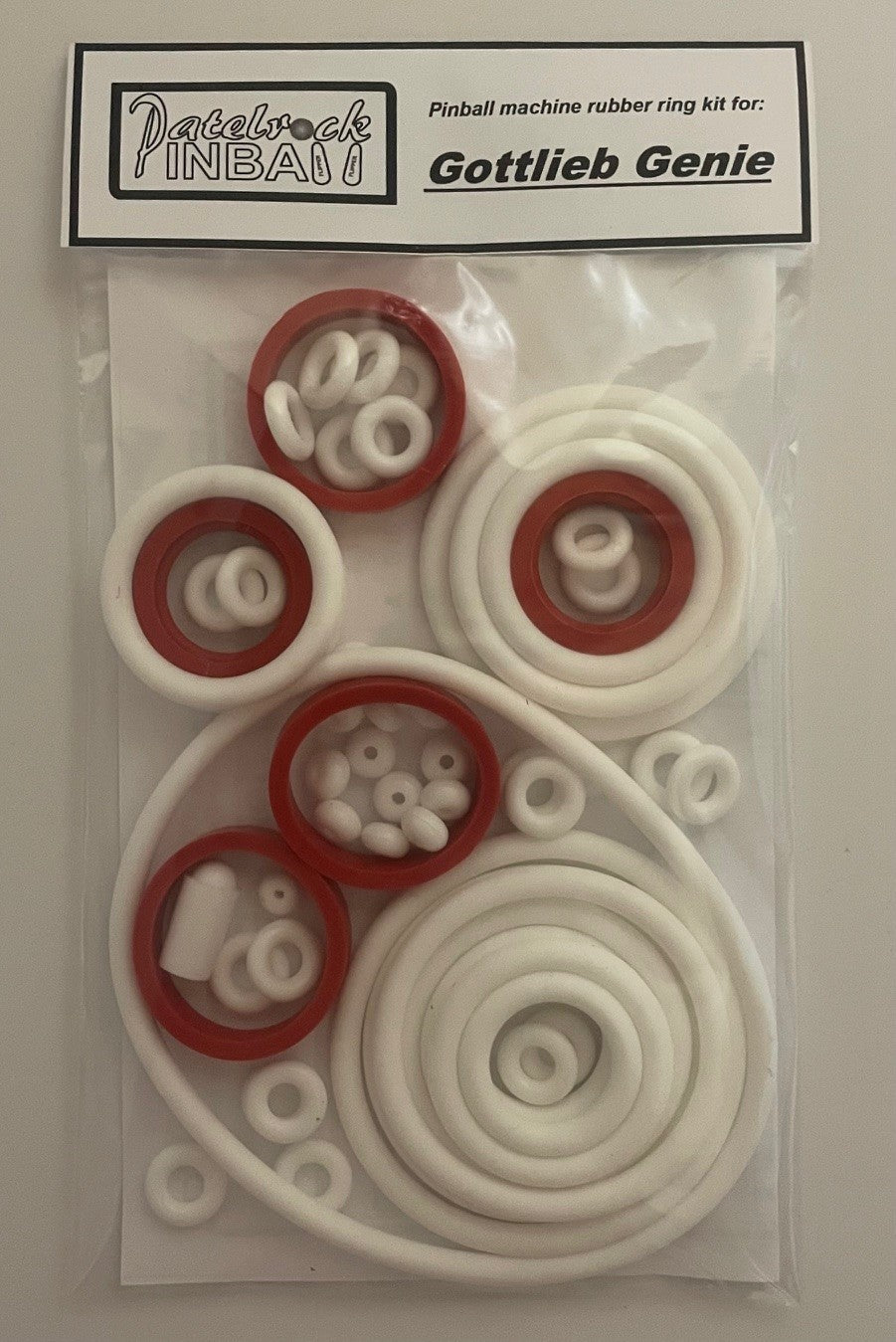Gottlieb Genie Pinball Machine Rubber Ring Kit