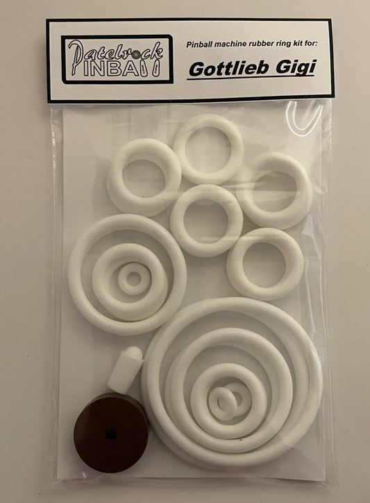 Gottlieb Gigi Pinball Machine Rubber Ring Kit