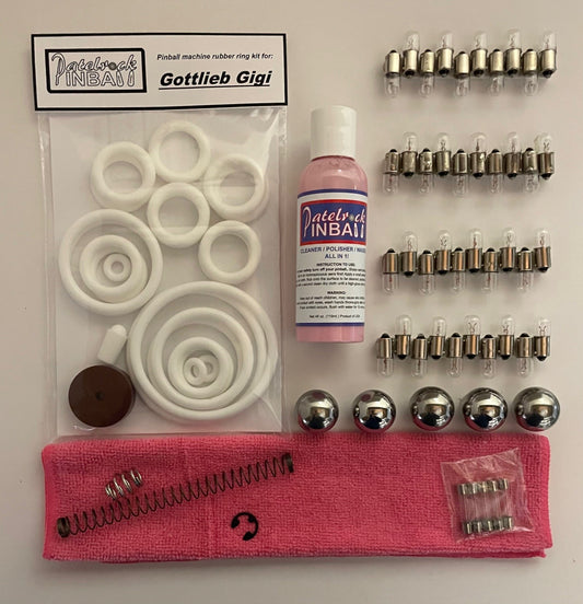 Gottlieb Gigi Pinball Machine Maintenance Kit