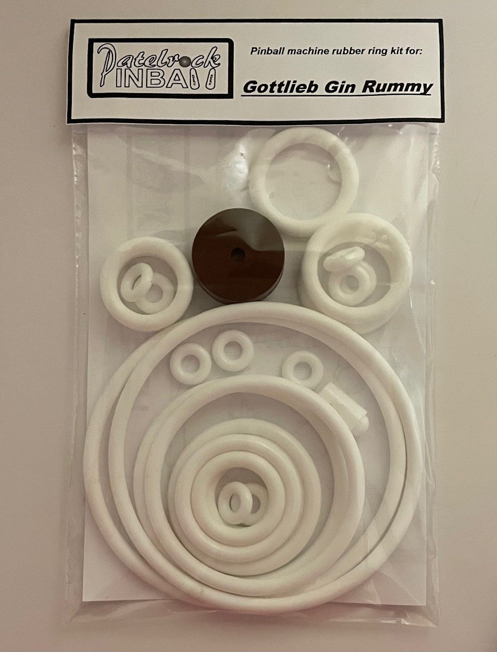 Gottlieb Gin Rummy Pinball Machine Rubber Ring Kit