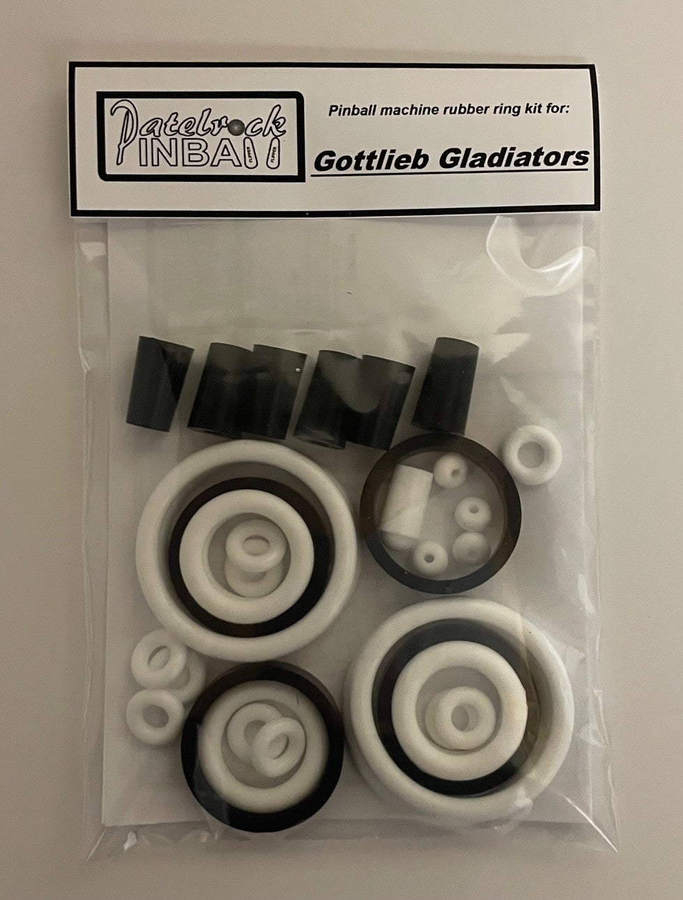 Gottlieb Gladiator Pinball Machine Rubber Ring Kit