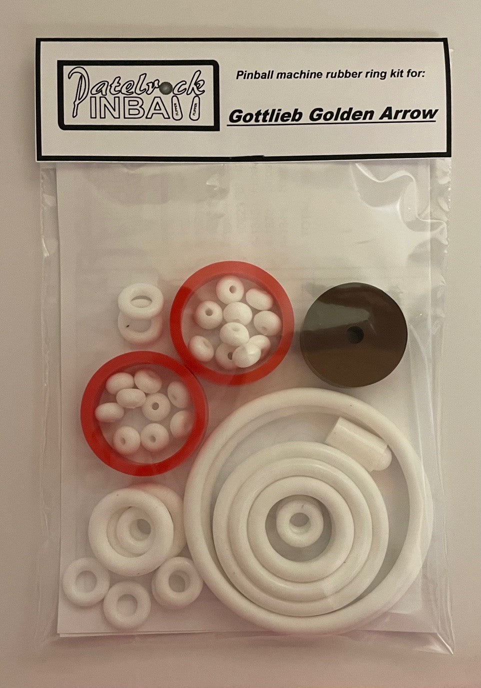 Gottlieb Golden Arrow Pinball Machine Rubber Ring Kit