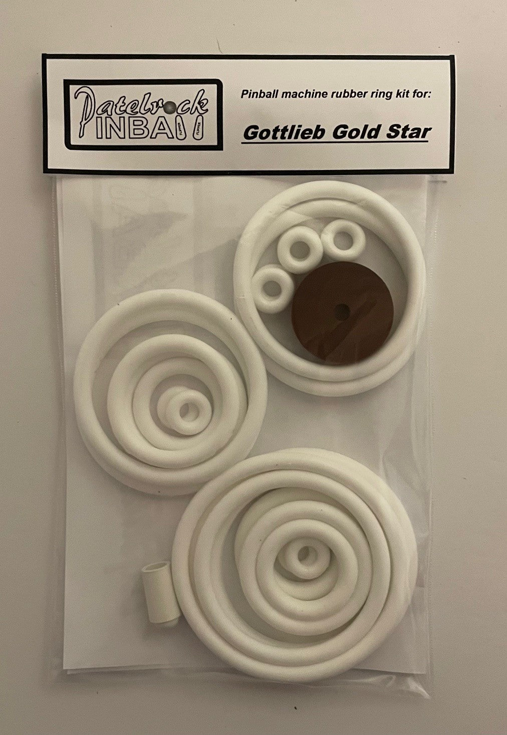 Gottlieb Gold Star Pinball Machine Rubber Ring Kit