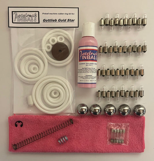 Gottlieb Gold Star Pinball Machine Maintenance Kit