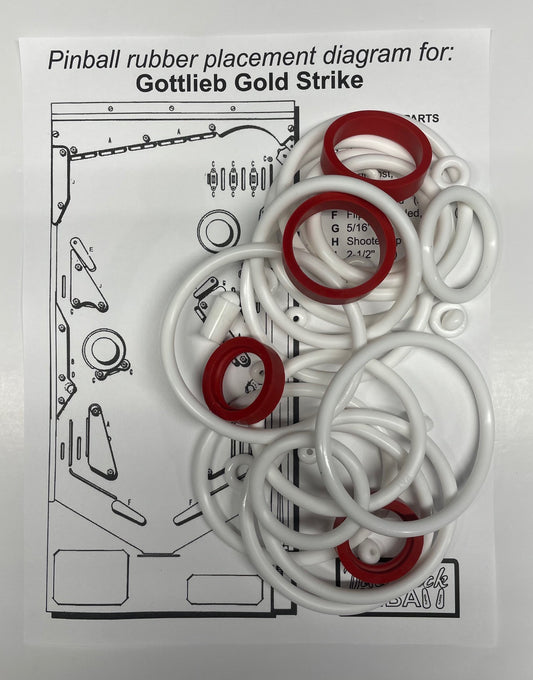 Gottlieb Gold Strike Pinball Machine Maintenance Kit