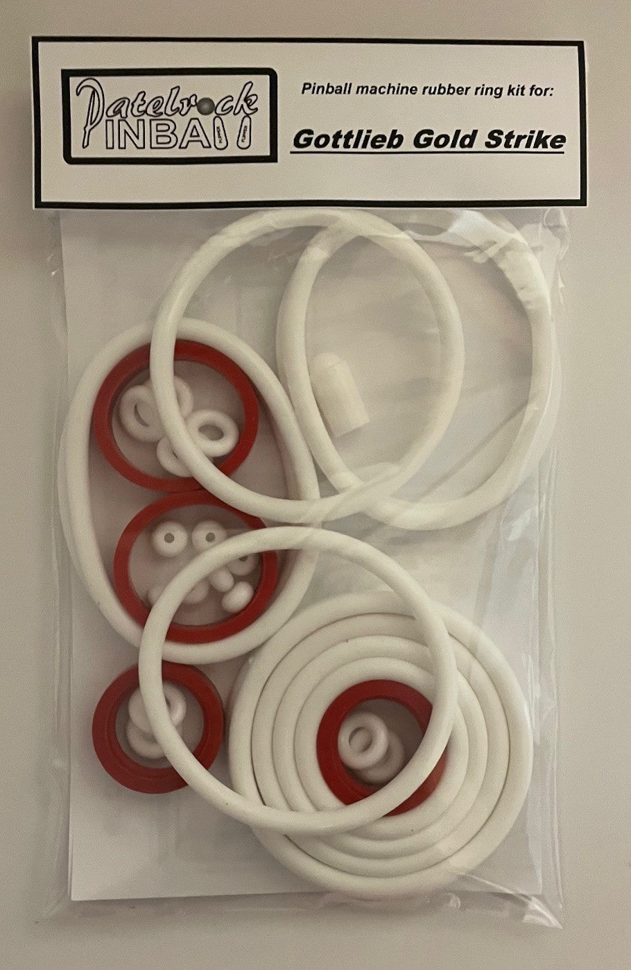 Gottlieb Gold Strike Pinball Machine Rubber Ring Kit