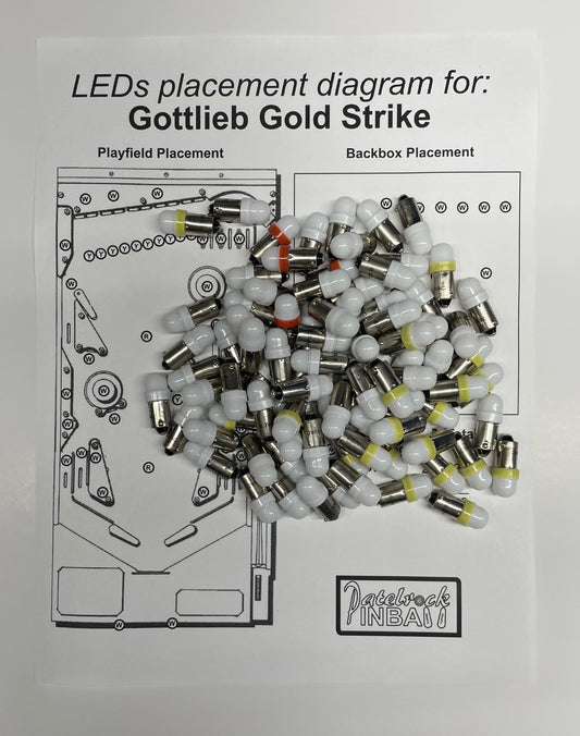 Gottlieb Gold Strike LED Conversion Kit