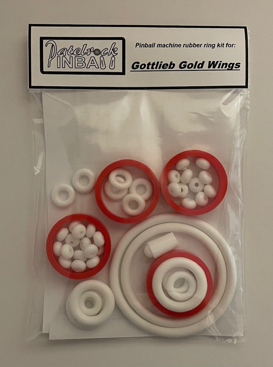 Gottlieb Gold Wings Pinball Machine Rubber Ring Kit