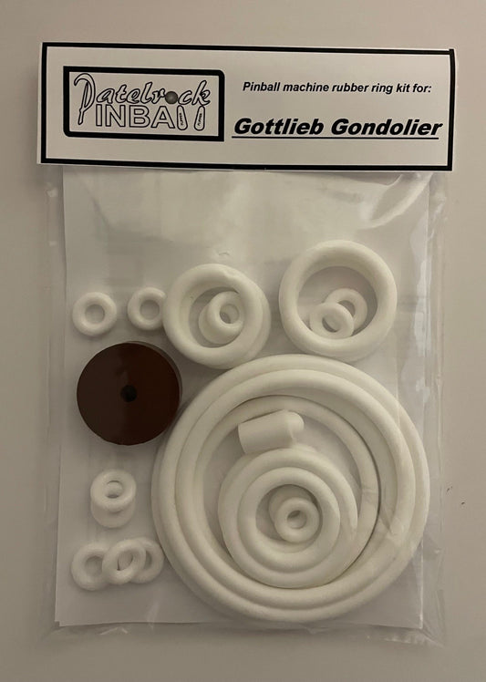 Gottlieb Gondolier Pinball Machine Rubber Ring Kit