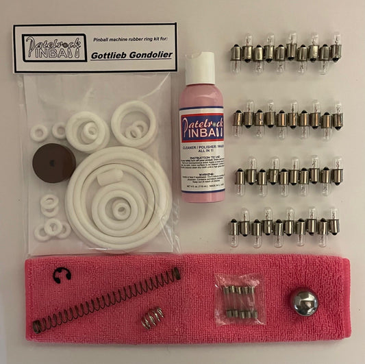 Gottlieb Gondolier Pinball Machine Maintenance Kit