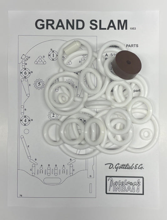 Gottlieb Grand Slam (1953) Pinball Machine Rubber Ring Kit