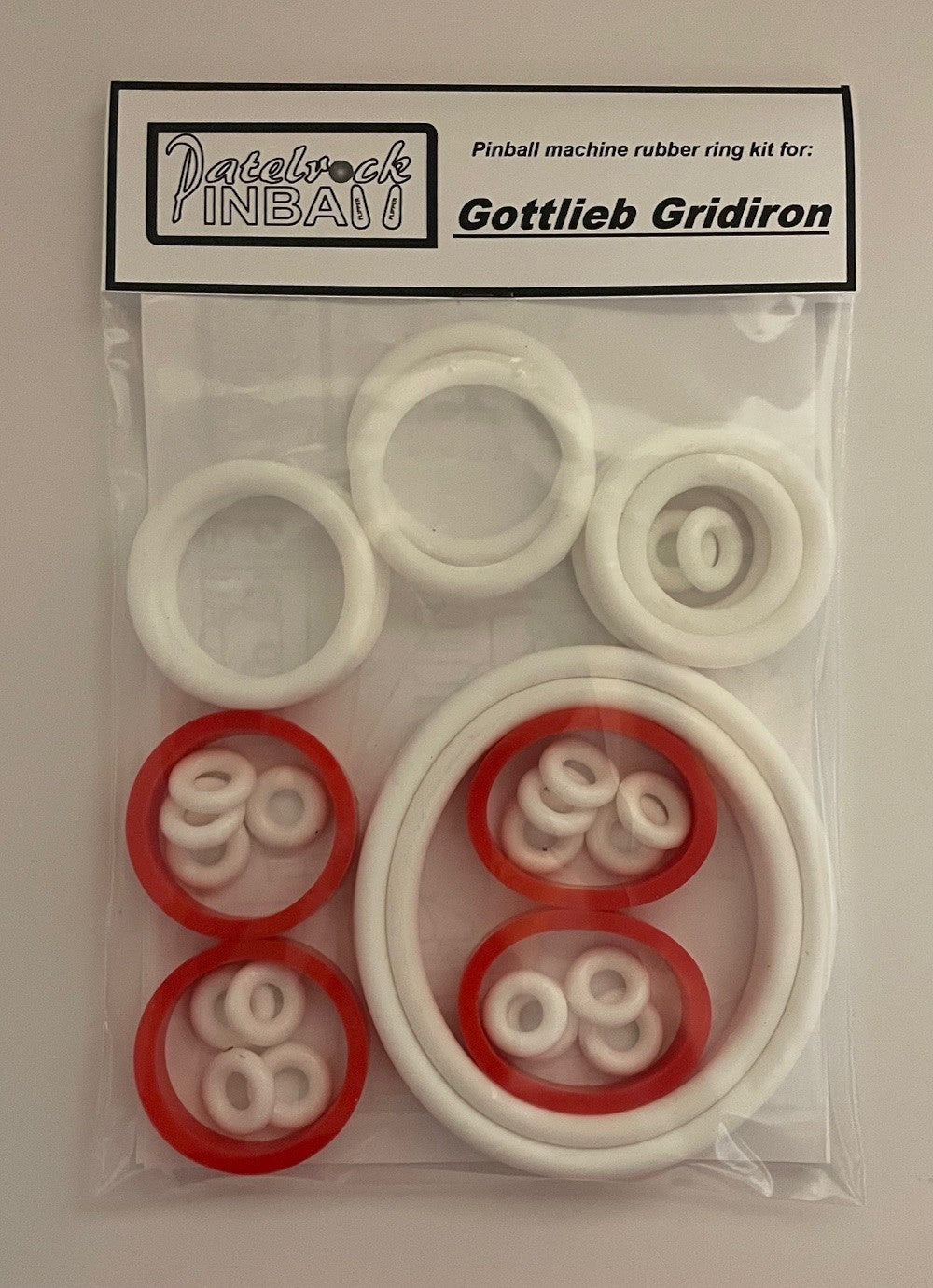 Gottlieb Gridiron Pinball Machine Rubber Ring Kit
