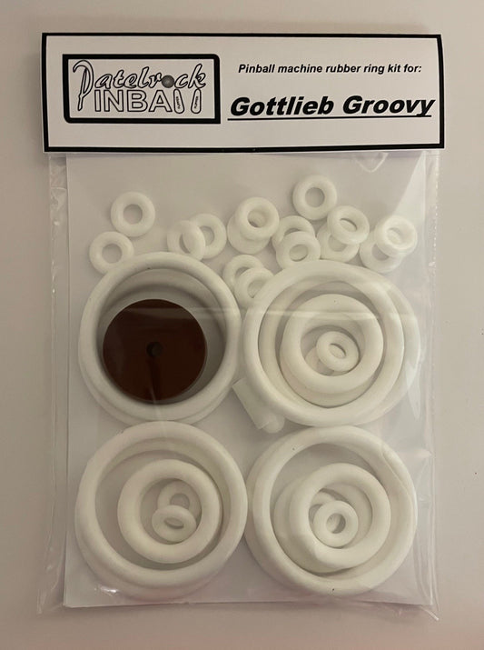 Gottlieb Groovy Pinball Machine Rubber Ring Kit